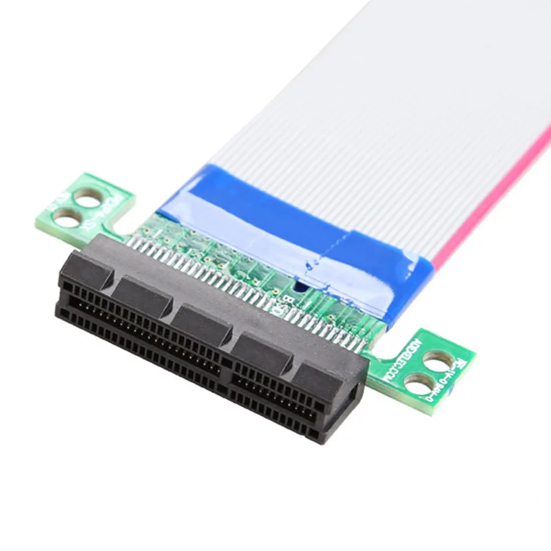 PCI-E 4X Riser Card Extender Flex Extension Cable Ribbon Adapter Converter | Компьютеры и офис