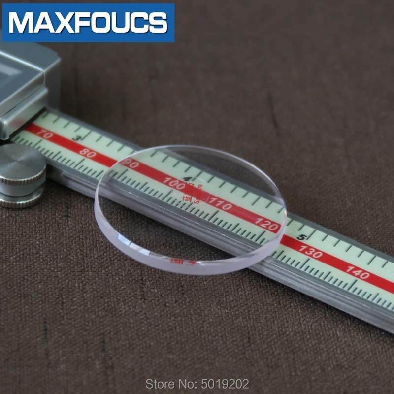 Flat 3.0mm Watch Glass Sapphire Replacement Thick in Diameters 30mm-39.5mm Round Transparent 1 Pieces