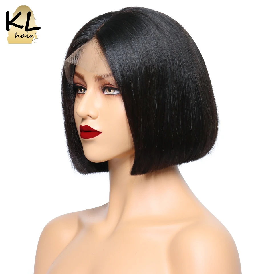 KL Hair 13x6 глубокая часть кружева передние человеческие волосы парики для черных