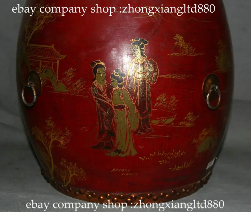 13 &quotстарая китайская народная культура лакированные кожаные Музыкальные