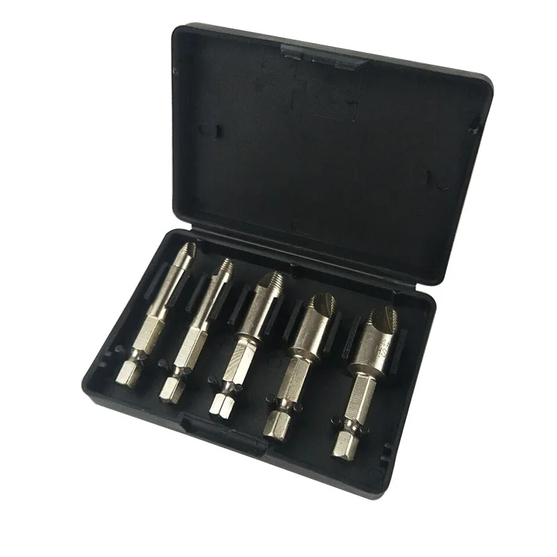 5 шт. шестиугольная ручка с одной головкой высокоскоростная резьба стальные