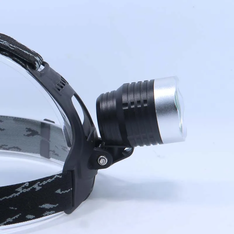 3800 люмен Cree XM-L T6 светодиодный головной светильник + 2x18650 Перезаряжаемые батарея AC