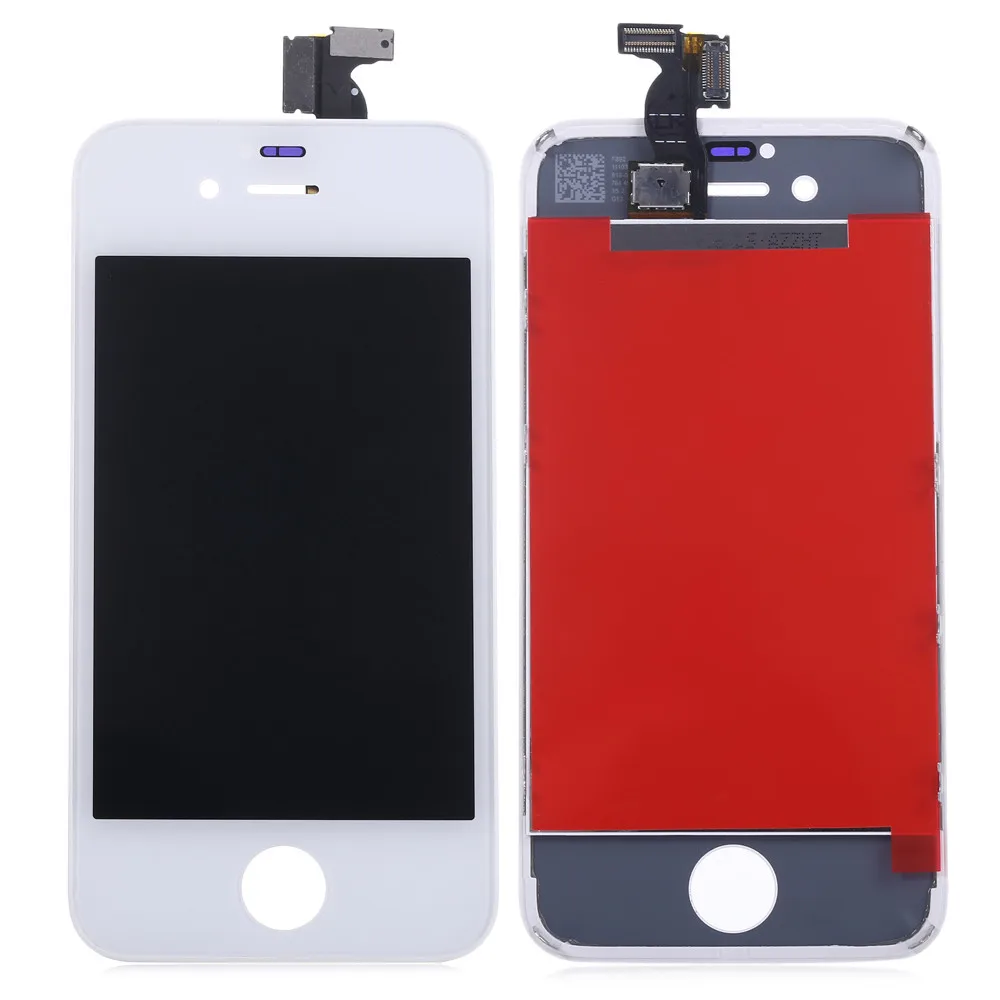 DHL 40 шт. AAA Качество Нет Мертвых Пикселей Экрана Для iPhone 4/4S ЖК Дисплей С Сенсорным