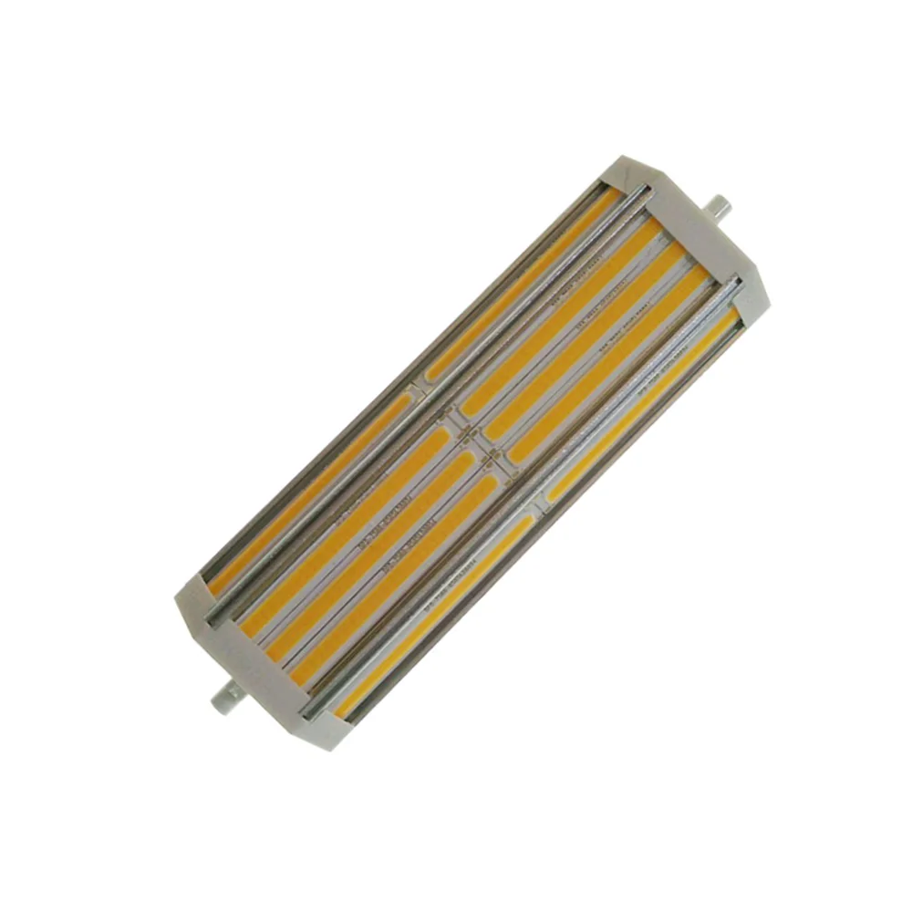Приглушаемая Светодиодная лампа высокой мощности 189 мм R7S 50 Вт COB J189 светодиодная