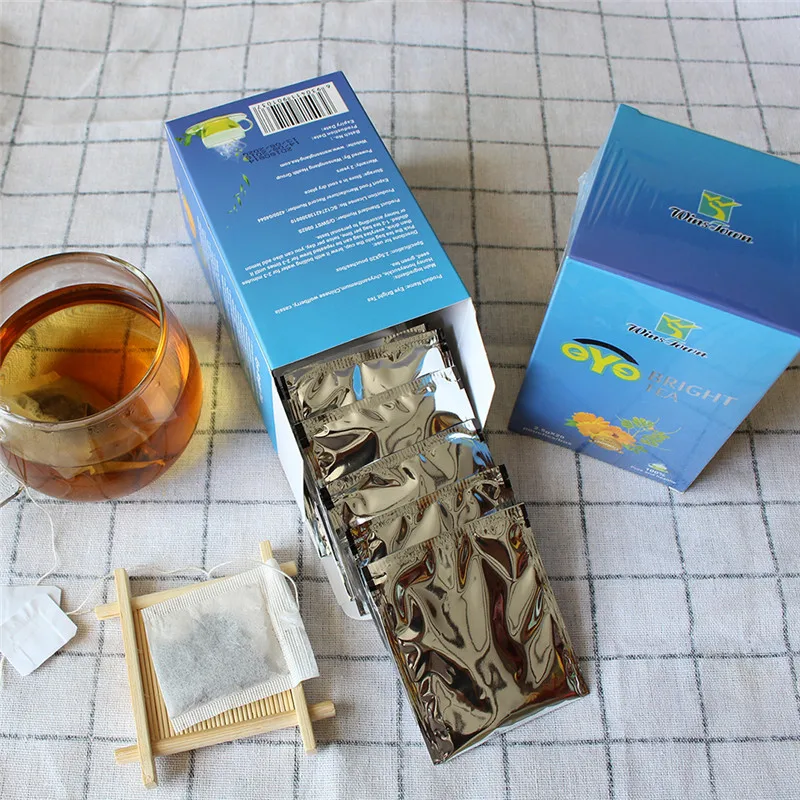 Чай для здоровья 20 чайных пакетиков Хризантема Медлар Кассия Семена глаз яркие