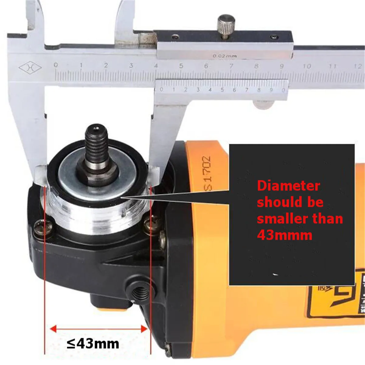 

Drillpro Electric Saw Parts 11.5 Inch M10/M14/M16 Chainsaw Bracket Changed 100 125 150 Angle Grinder Into Chain Saw