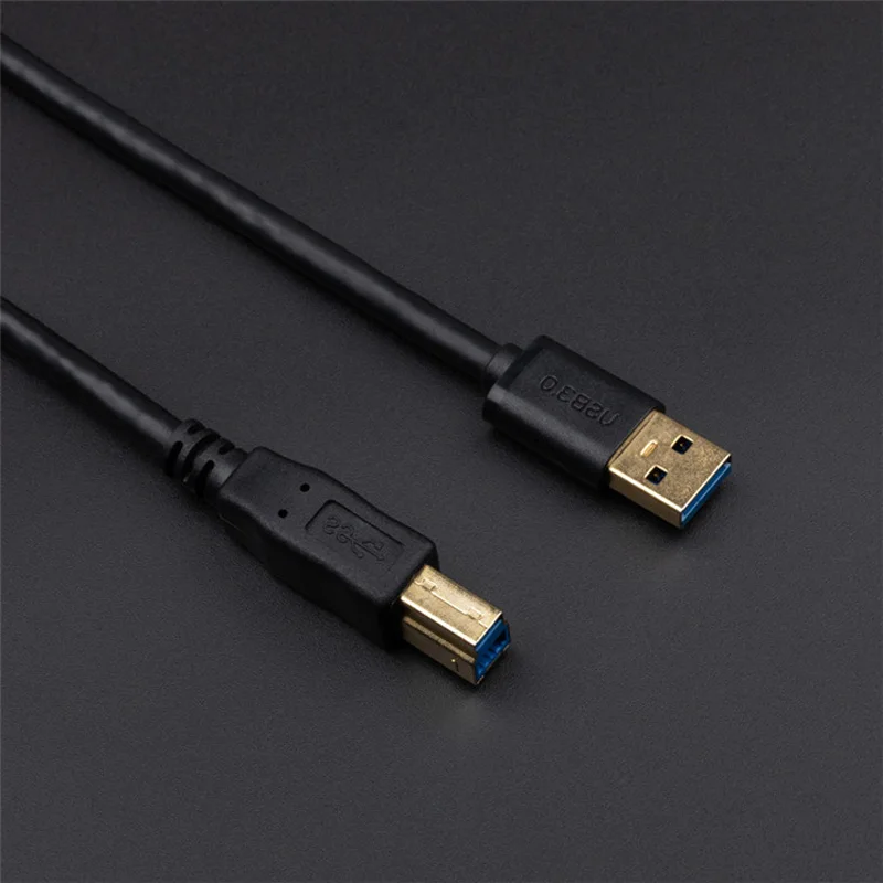10 шт. USB кабель для принтера Type B папа 3 0 AM BM Canon Epson HP ZJiang принтер этикеток DAC