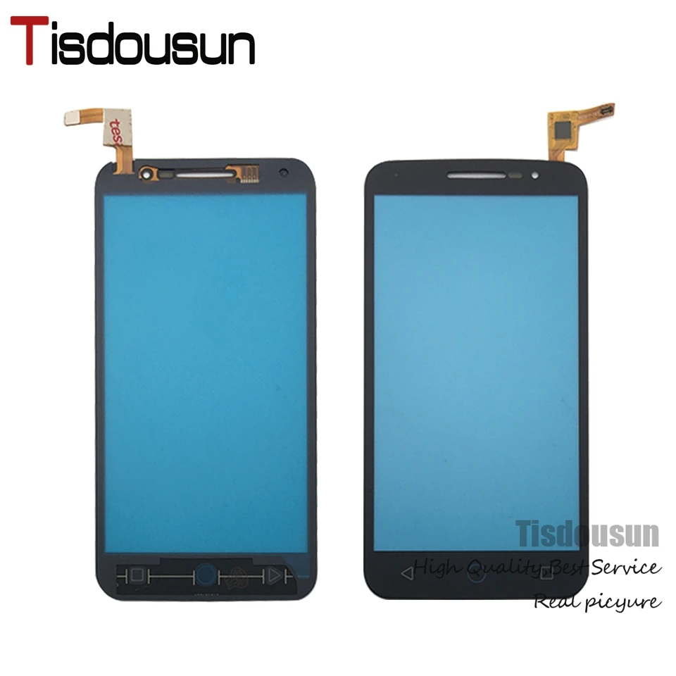 Сенсорный экран дигитайзер для Alcatel One touch Pop 2 OT7043 OT 7043Y 7043A 7043 7043E 7043K сенсорный экран сенсор