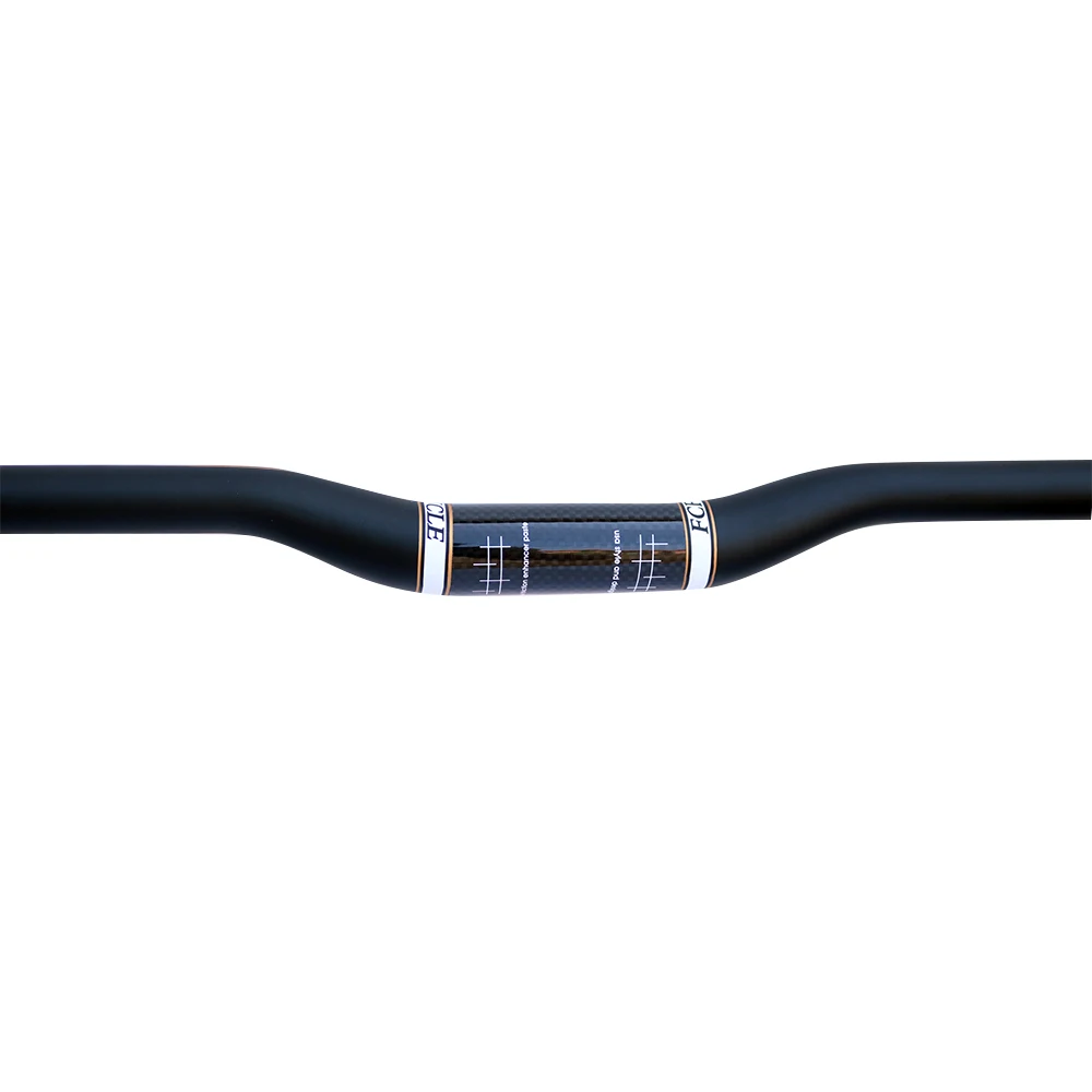 FCFB carbon handler matt glossy gold red mountain handlebar rise bar 31.8*600/620/640/660/680/700/720/740/760mm | Спорт и