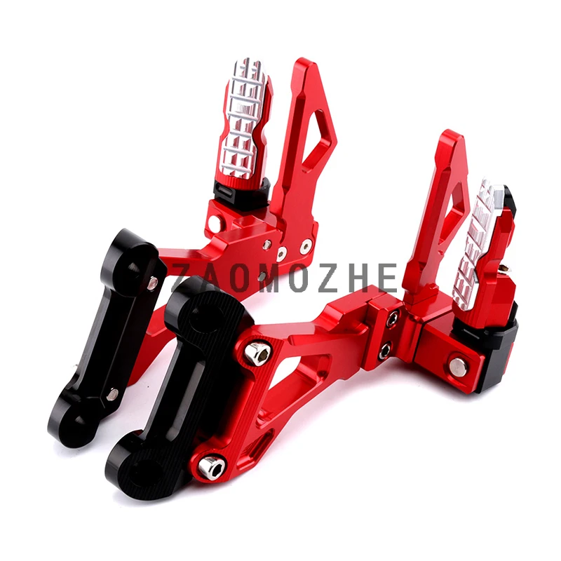 Задние комплекты для мотоцикла с ЧПУ из алюминиевого сплава подставка ног