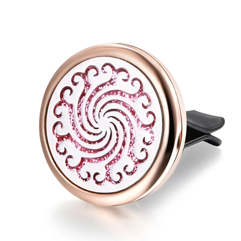 316L узор автомобильный воздушный парфюм Арома диффузор из нержавеющей стали