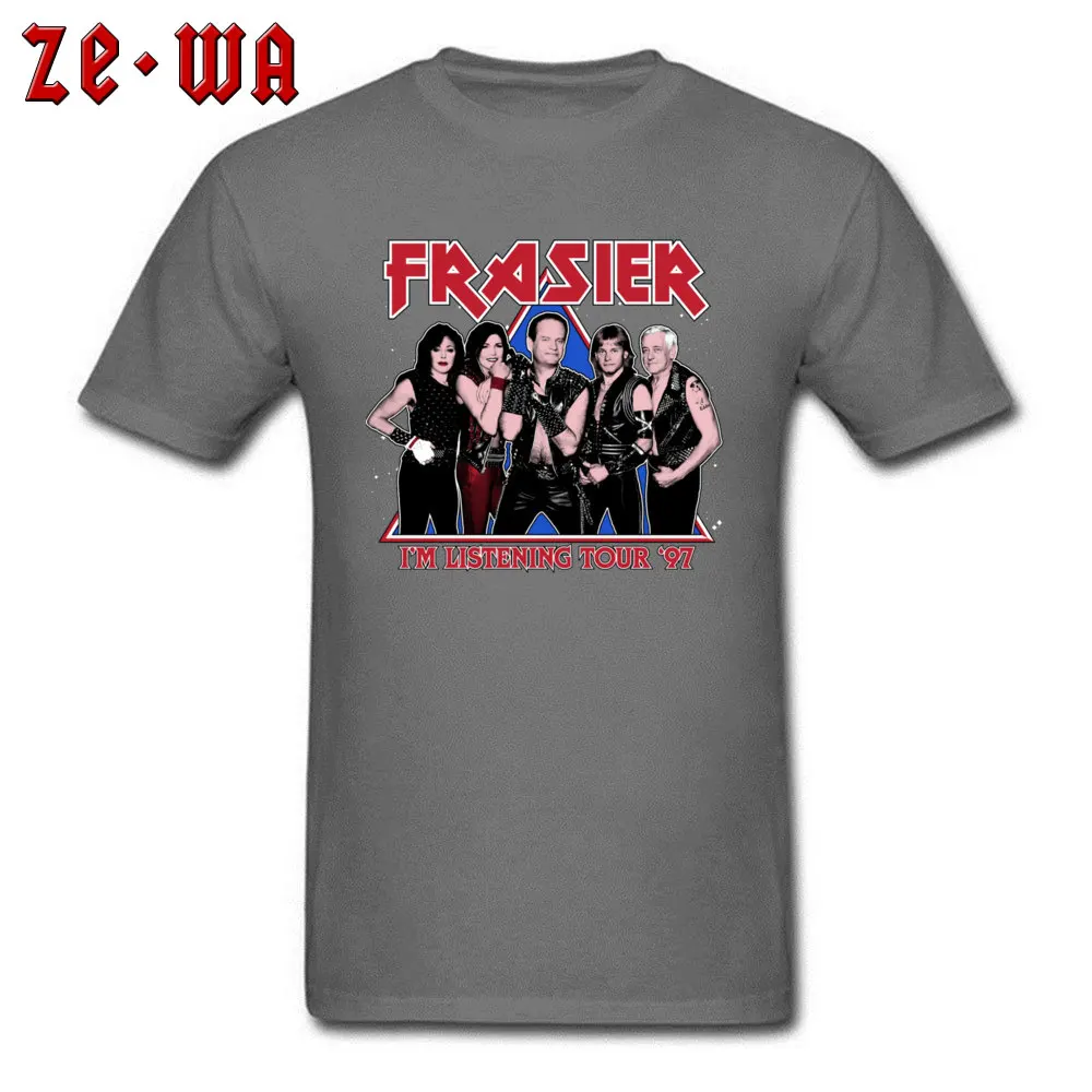 Футболка 90 х ТВ 2019 забавная Мужская футболка FRASIER I LISTENING TOUR 97 Американские
