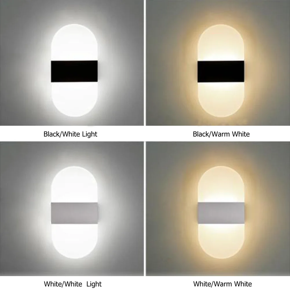 Современный Ночной светильник 3 Вт/6 Вт светодиодный ing Круглый угол подсветка