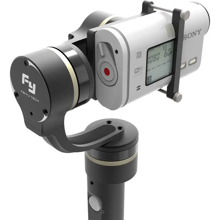 Feiyu G4 GS 3-Axis безщеточный ручной карданная для подходит SONY спорт FDR-X1000V и как серии
