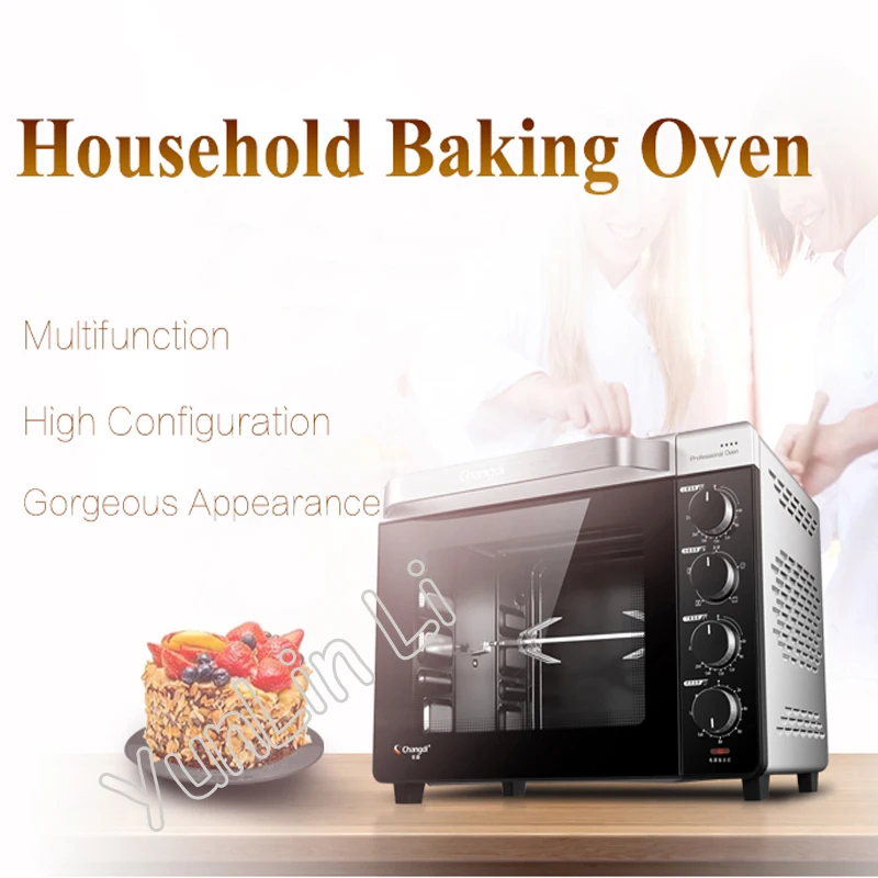 32L Household Baking Oven Multi-Functional Electric Cake Bread Enameled With Big Capacity CRTF32K | Бытовая техника