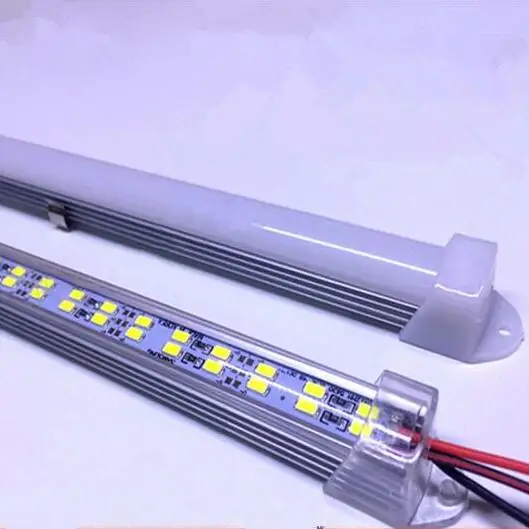 DC12V 5730 освещение для шкафа кухонный свет светодиодная полоса двухрядная