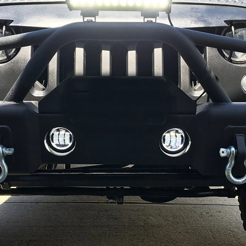 Фары головного света FADUIES 4 дюймовые круглые светодиодные противотуманные фары 30