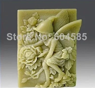 Силиконовая форма для мыла сказочного и красивого пиона 0565 | Дом сад