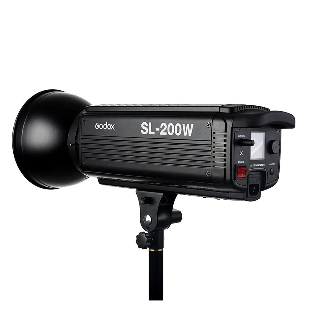 Godox SL-200W 200Ws 5600K ЖК-панель белая светодиодная лампа для видеосъемки с непрерывным