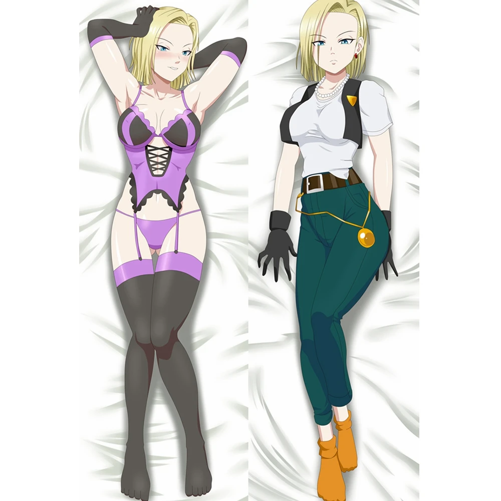 Аниме JK Dragon Ball Dakimakura наволочка для тела чехол Android 18 лазурит мультфильм короткие волосы девушка сексуальная обнимает обнимающий чехол для подушки
