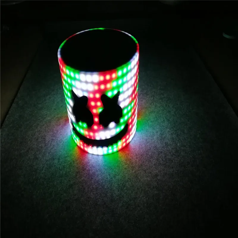 KS36 RGB цветной светодиодный свет шлем dj головной убор сценическая одежда Световой