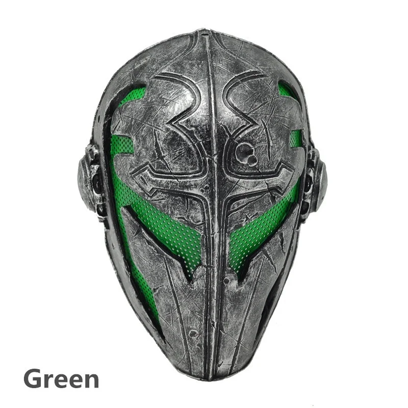 Тактическая пейнтбольная маска для страйкбола из проволочной сетки пластиковая