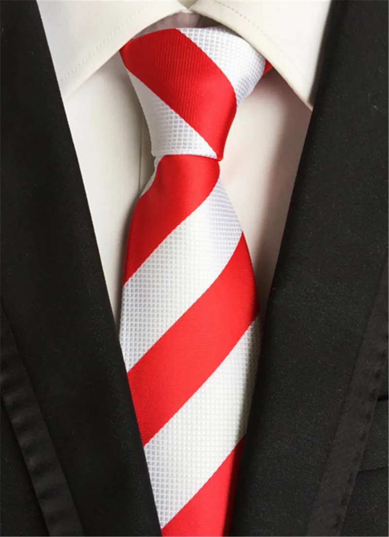 SCST брендовый мужской галстук новинка 2017 в полоску белого и синего цвета тонкие