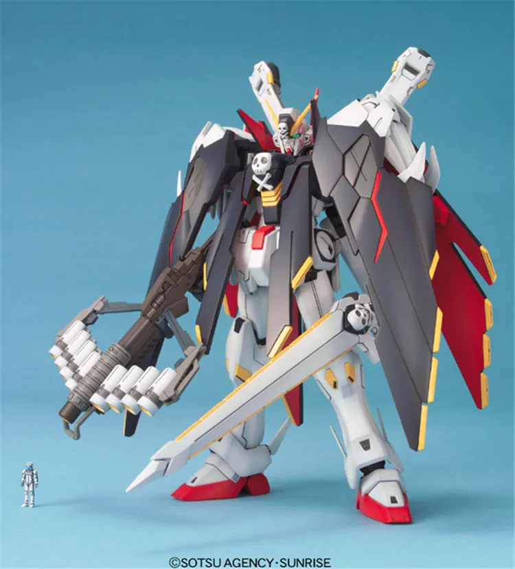 Bandai Gundam MG 1/100 перекрещенных костей X-1 полный костюм мобильного воина собрать