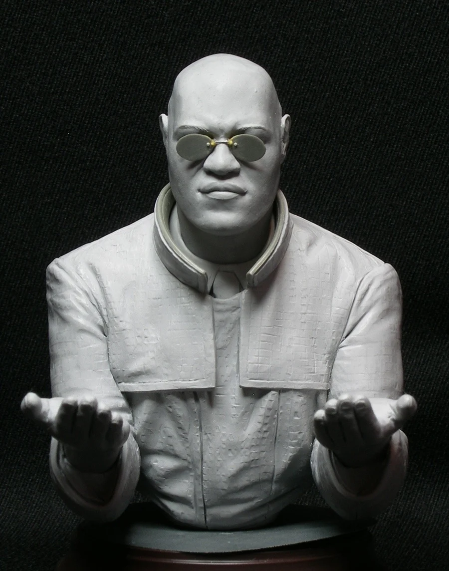 

Сборная Неокрашенная модель масштаба 1/10 командир корабля-фигурка бюста историческая модель из смолы