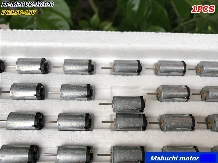 Mabuchi FF M20 микро двигатель постоянного тока M20VK 10120 1 5 в 4.5 28800 об/мин