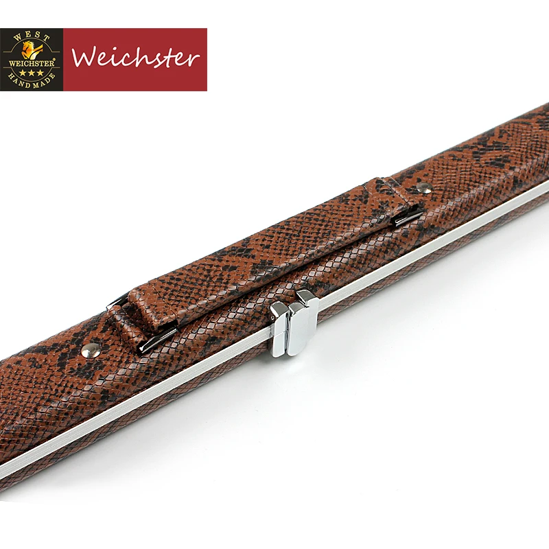 Weichster One 1 шт чехол для снукера пул кия Slimline Алюминиевый Чехол Вмещает 1 кий