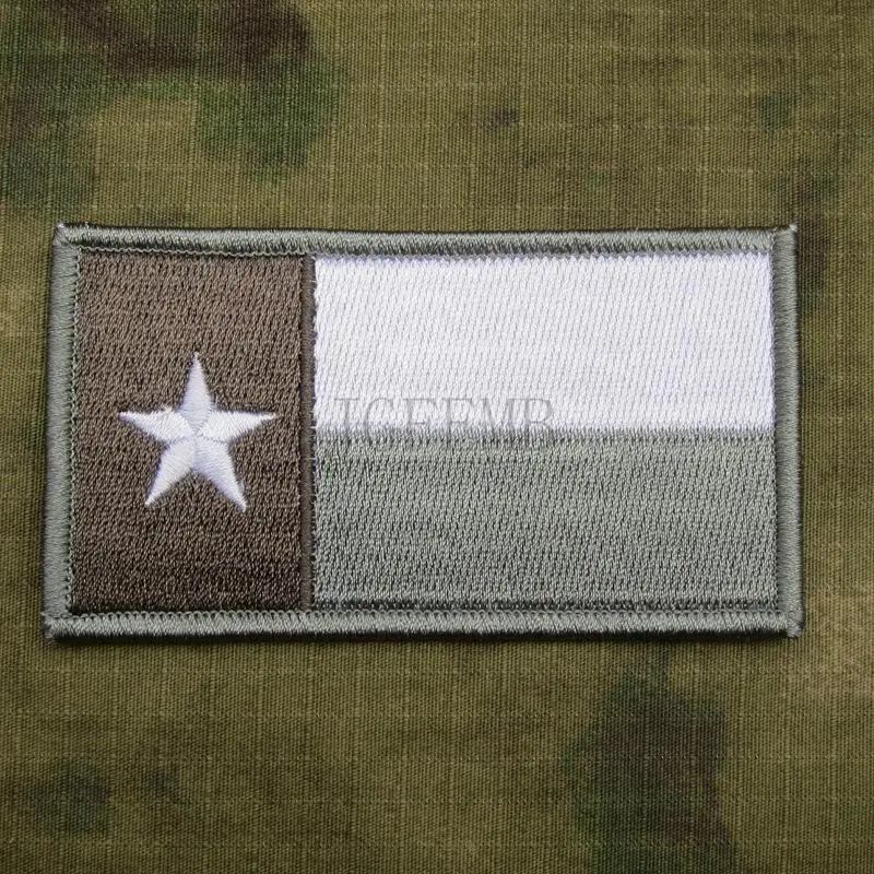 Серый флаг Техаса уплотнение команды операции красные крылья одинокий выживший