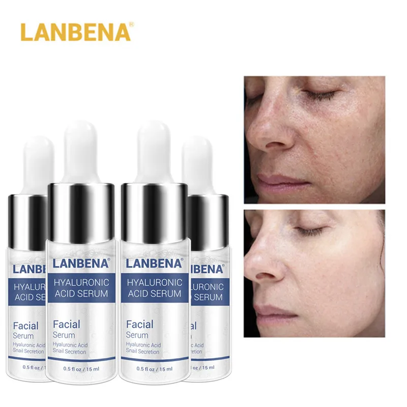LANBENA HA жидкая Гиалуроновая кислота 15 мл * 4 бутылки чистый экстракт из улитки