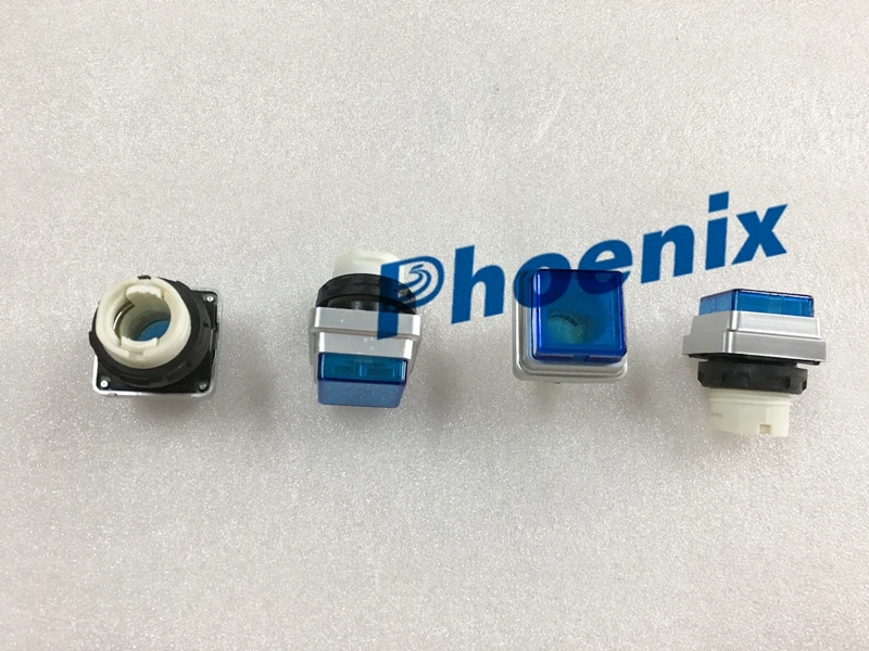 PHOENIX 10 pieces 00.780.2321 Heidelberg push button 00.780.2320 blue color | Электронные компоненты и