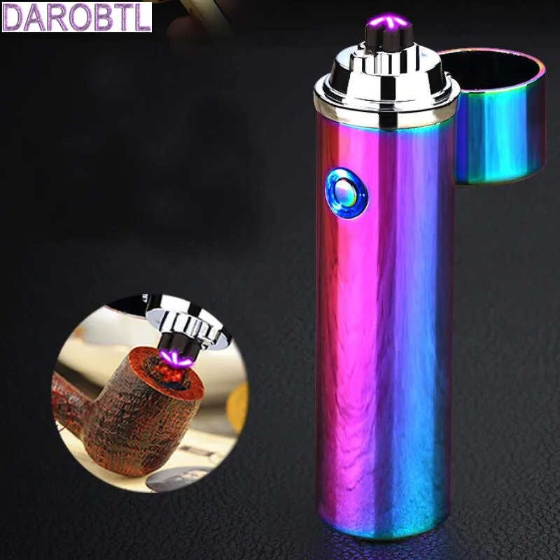 Благородный цилиндр светодиодный Windpro Зажигалка крест двойной дуговой зажигалки