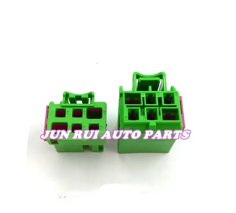 6 Pin/Way женский и мужской модифицированный авто разъем с клеммой для Volkswagen AUDI 4F0 937