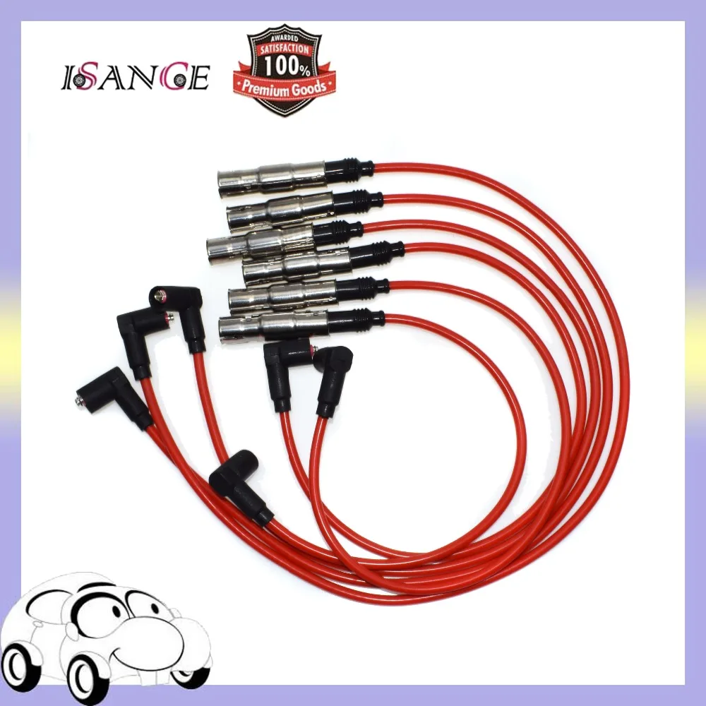 Кабель ISANCE для свечей зажигания 021 998 031 VW Golf Jetta Passat Corrado 1993 L 1994 1995 1996 1997 1998 1999|cable