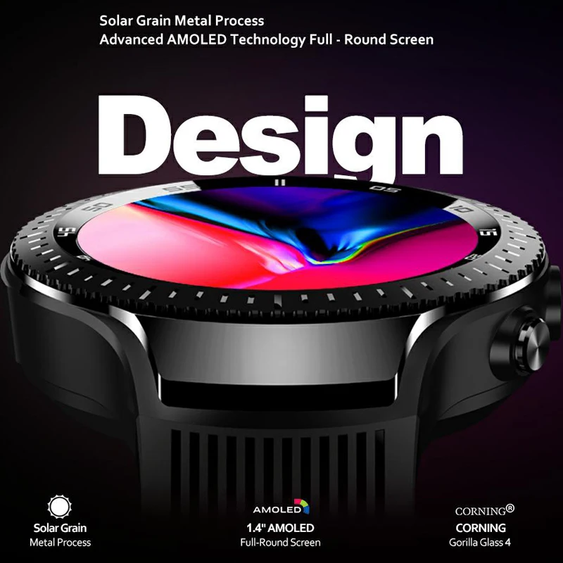 Zeblaze Thor 4 Dual Smart Watch мужские умные часы с пульсометром двойной HD камерой 4G наручные