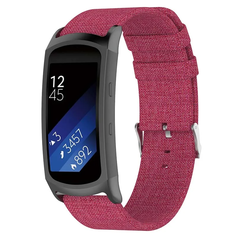 2019 Горячее предложение тканевый ремешок для наручных часов Samsung Gear Fit 2 Pro R360 R350 R365