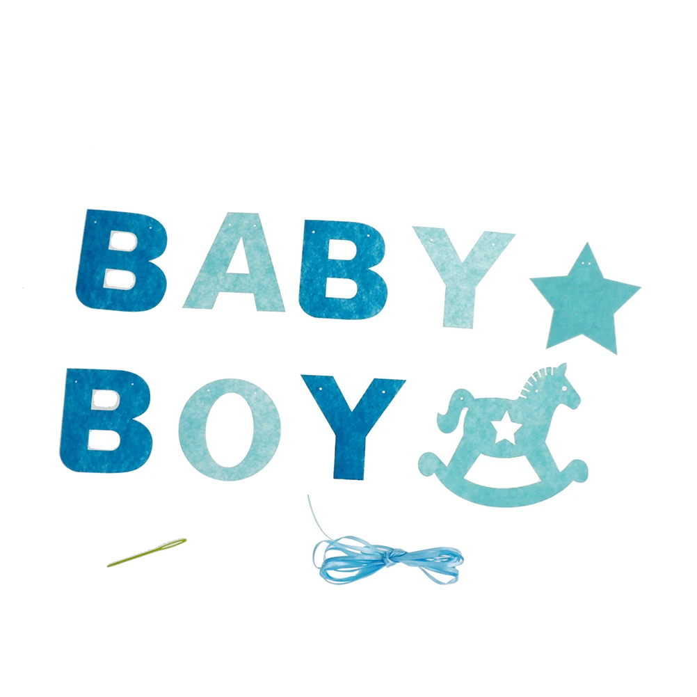 3M Baby Shower для маленьких мальчиков и девочек баннеры вечерние декорация с