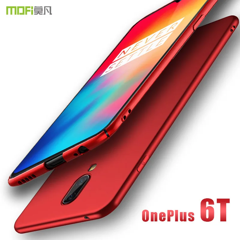 Чехол для oneplus 6t жесткий чехол MOFi One Plus 6T из поликарбоната 1 + с полным покрытием