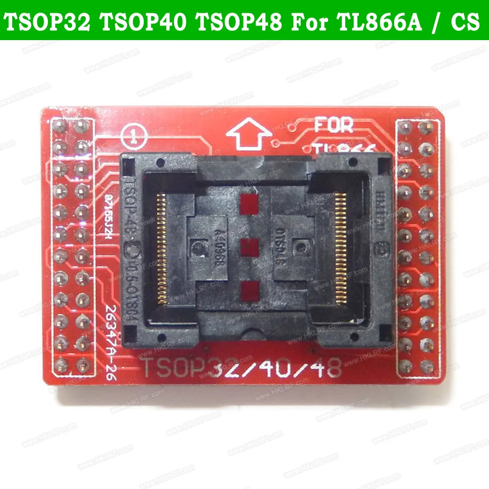 Оригинальные адаптеры TSOP32 TSOP40 TSOP48 розетка адаптера только для MiniPro TL866 TL866A TL866CS