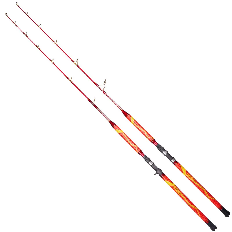Бесплатная доставка удочка для лодки ECOODA CHEETAH II jigging ECJ 1 52 70 м 150 г 500 Япония FUJI SIC GOLD