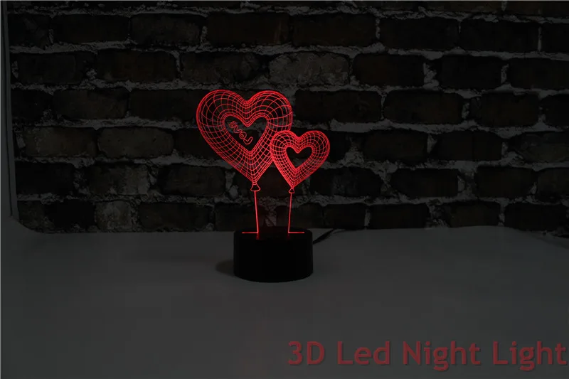 Украшение для комнаты на чердаке 3D освещение Led Nite Lite с сертификатом RoHS YJM-2903 |