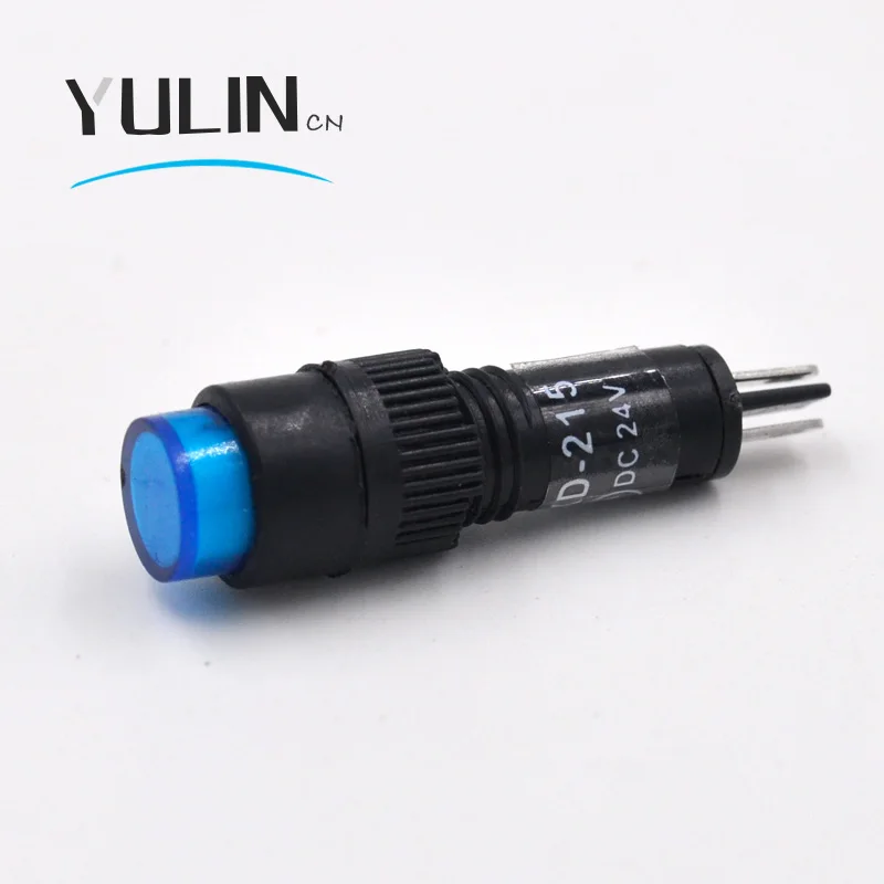 Фонарь со светодиодной лампой фонарь с отверстием 8 мм электрический индикатор 110