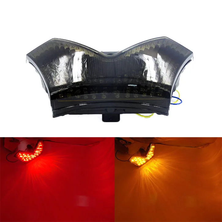 

Turn Signal Tail Light Brake LED Fit For Kawasaki ZX14 ZX14R ZZR1400 2006-2009