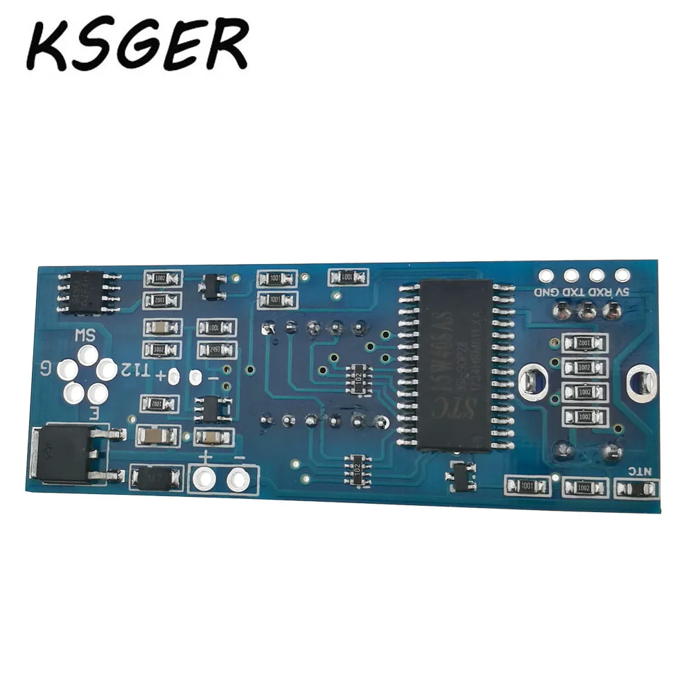 KSGER T12 STC светодиодный электрический блок Цифровой паяльник станция регулятор температуры DIY комплект для HAKKO T12 СВЕТОДИОДНЫЙ Переключатель вибрации