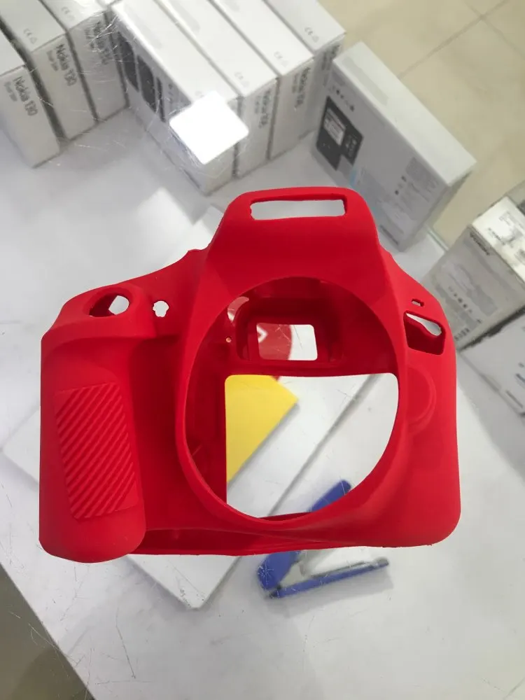 Силиконовая кожа брони чехол DSLR Камера тела крышка протектор видео сумка для Canon 5DSR 5D3 6D 5D4 800D 80D 1300D 650D 700D 6D2