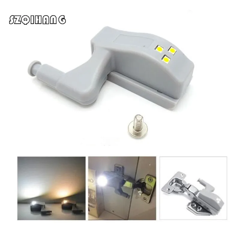 

Universal Inner Hinge LED Sensor lamp Cabinet Light Universal Wardrobe Light led Hinge Lamp Night Light for Closet Kitchen