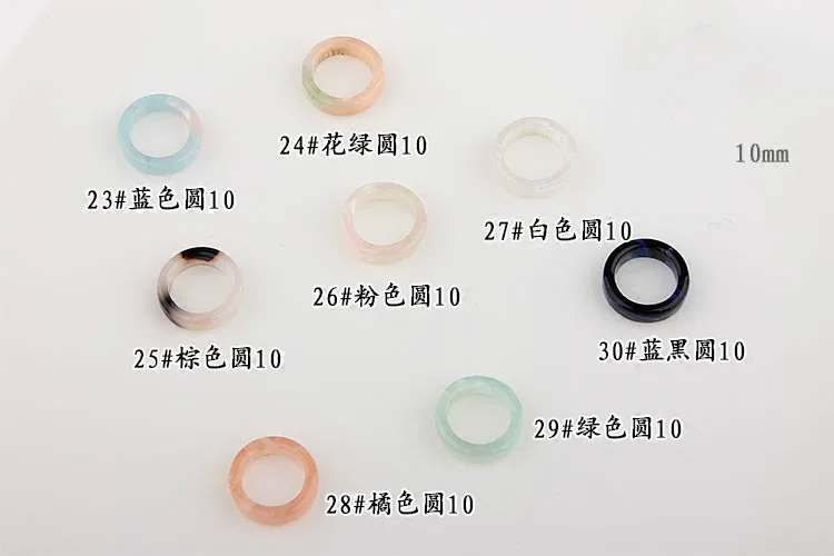Fresh and sweet acetic acid geometric circular handmade Korea earring patch DIY earrings pendant material | Украшения и